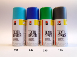 Marabu spray na textil - tmavé odstíny - 153 - Máta