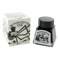 Umělecká tuš Winsor&Newton - Černá - Černá 30ml